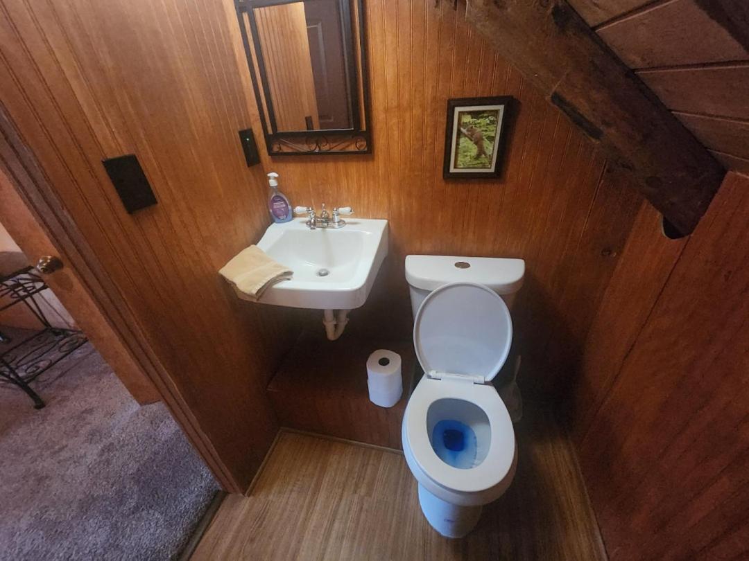 Very Private, Real Log Cabin With Hot Tub! Сивиървил Екстериор снимка