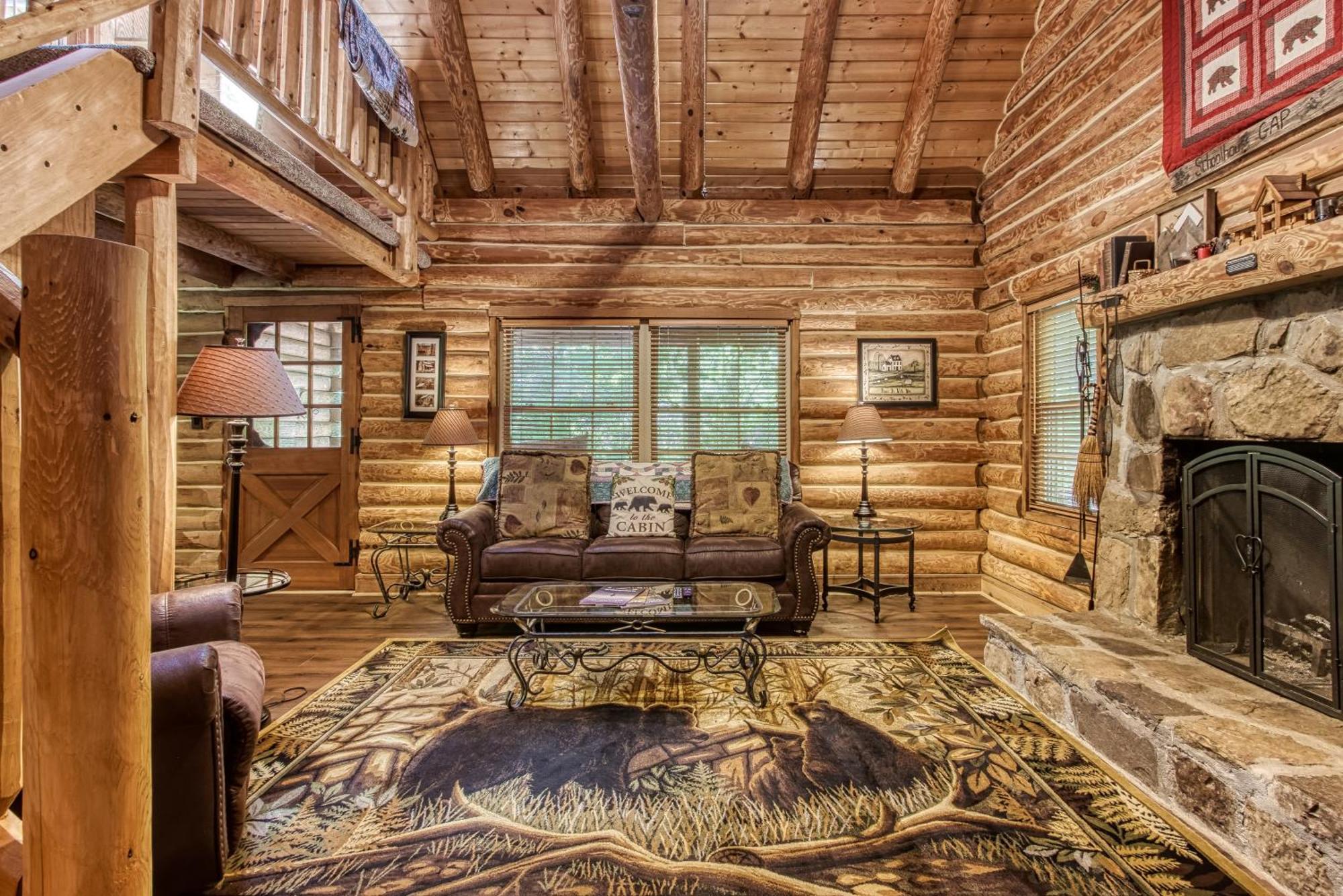 Very Private, Real Log Cabin With Hot Tub! Сивиървил Екстериор снимка